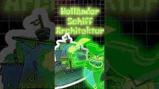 Das Schiff vom fliegenden Holländer erklärt👀 architektur spongebob fliegenderholländer horror [upl. by Garth771]