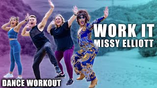 Work It  Missy Elliott  Caleb Marshall  Dance Workout [upl. by Lessig]