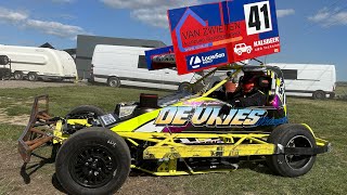 Brisca F2 Final Skegness Raceway 130924 [upl. by Ellebasi]