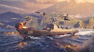 Modern Warships：CN Type 052D Dazhou destroyer gameplay [upl. by Aber]