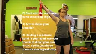 Throwers 10 Exercise Program D2 Flexion Exercise [upl. by Aneertak]