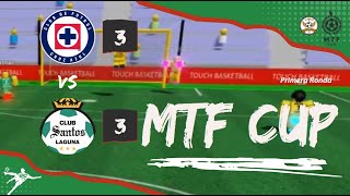 R1 IDA  ¡AL MISMO NIVEL Cruz Azul 33 Santos Laguna MTF CUP [upl. by Alegnaoj]