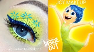 INSIDE OUT JOY MAKEUP TUTORIAL [upl. by Kreg937]