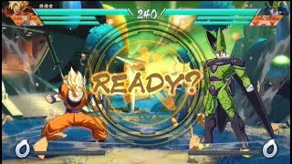 Dragon Ball FIghterz  Demo Gameplay 2  Goku Gohan Golden Frieza vs Majin Boo Cell Goku [upl. by Marih925]