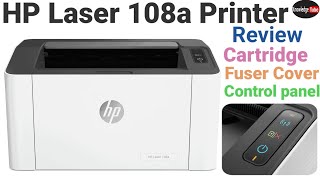 HP Laser 108a Printer Review and Cartridge Install Control Panel HP 108w Printer specifications [upl. by Sweeney]