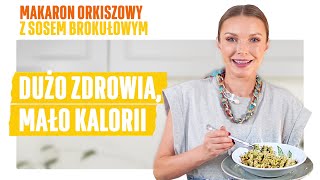 BROKUŁOWE SZALEŃSTWO czyli MAKARON orkiszowy z sosem brokułowym [upl. by Edeline]