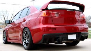 Evo X CNT RS 3quot Exhaust [upl. by Chrissa]