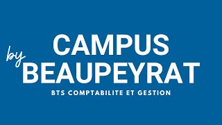 BTS COMPTABILITÉ ET GESTION [upl. by Dyol]