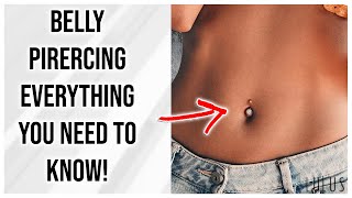 Navel Belly Piercing 101 Everything You Need To Know [upl. by Naliorf997]