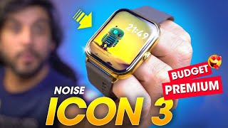 Best Budget Premium Calling Smartwatch Under ₹2000 ⚡️ Noise Colorfit ICON 3 Smartwatch Review [upl. by Thomey]