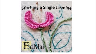 Stitching a Single Jasmine Edmar Co [upl. by Shing]