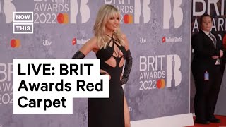 BRIT Awards Red Carpet 2022  LIVE [upl. by Lihkin]