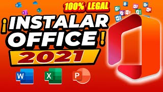 Como descargar e INSTALAR OFFICE 2021  LEGAL y seguro 2024 [upl. by Sielen]