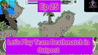 Lets Play Team Deathmatch in Outpost  Mini Militia Gameplay  ep25 minimilitia [upl. by Rushing]