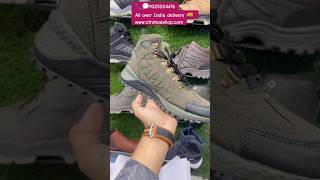 GOLDSTAR HIGH ANKLE TRACKING OR OUTDOOR BOOT OLIVE hikingshoes [upl. by Delcine]