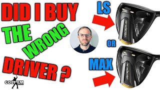 CALLAWAY ROGUE ST MAX VERSUS CALLAWAY ROGUE ST MAX LS DID I BUY THE WRONG DRIVER [upl. by Nnel]