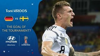 Kroos goal vs Sweden  world cup Germany vs Sweden  whatsapp status inspirational football video [upl. by Airtal]