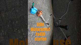 Stihl FS450 Motorsense STARTEN DIY stihlfs280 stihlms881 motorsäge motoren stihl070 rasenmäher [upl. by Au]