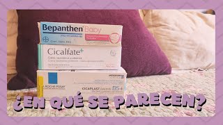 RESEÑA CICALFATE  de AVENE vs CICAPLAST B5 La Roche Posay y BEPANTHEN babyregeneradora [upl. by Iblok]