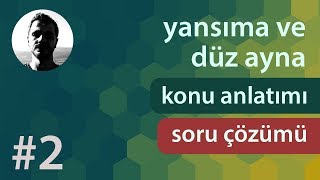 Optik  Yansıma ve Düz Ayna  Konu Anlatımı ve Soru Çözümü  PDF  2 Kısım [upl. by Enailil546]