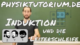 Physiktutorium Induktion und die Leiterschleife [upl. by Euqininod298]