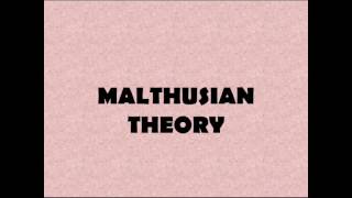 MALTHUSIAN THEORY  ROBERT MALTHUS  PART 2 [upl. by Etteloc593]