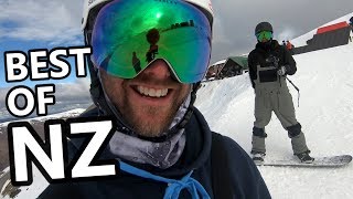 The Best Parts of Snowboarding New Zealand [upl. by Pincince]