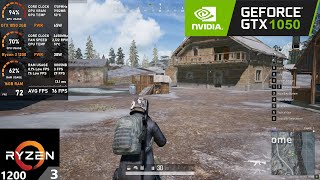 PUBG  GTX 1050 2GB  Ryzen 3 1200 Tested in Late 2023 [upl. by Blasius]