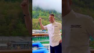 Abracadabra Chef on the deck Alaska alaska food chef cruise cruise cruiseship [upl. by Davina84]