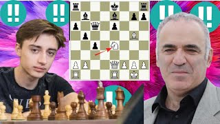 Garry Kasparov vs Daniil Dubov chess game 20 [upl. by Ellezig]