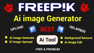 Freepik Image Generator Ai Tool  Freepik AI Money Making Tools  Freepik Ai Image Income [upl. by Hseham]