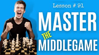 Chess lesson  91 Middlegame Strategy [upl. by Shuman]