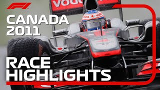 2011 Canadian Grand Prix Race Highlights [upl. by Idalia890]