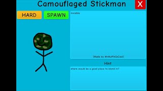 How to get the Camouflaged Stickman  FInd the Stickmen [upl. by Judenberg439]