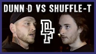 DUNN D VS SHUFFLET  Dont Flop Rap Battle [upl. by Whit]