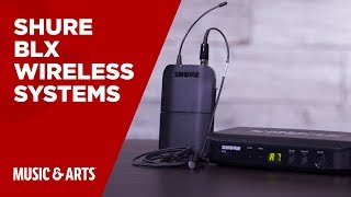 Shure – BLX  Wireless Systems [upl. by Einiffit227]