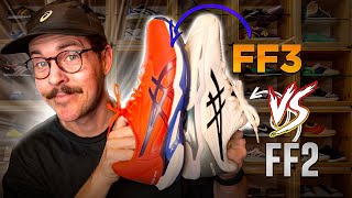 Asics Solution Speed FF3 vs FF2 Review tennis [upl. by Lorin213]