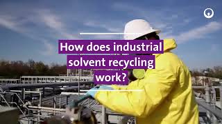 How does industrial solvent recycling work [upl. by Nimsay21]