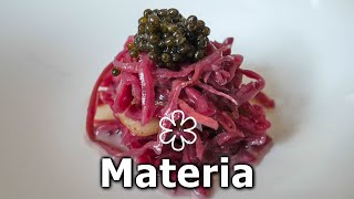 A pranzo al ristorante MATERIA una stella Michelin ⭐ [upl. by Sarid791]