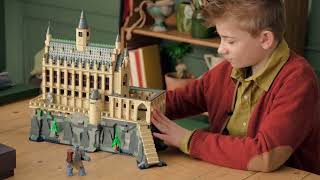 LEGO Harry Potter™ Kasteel Zweinstein™ de Grote Zaal  76435  PlayFun video [upl. by Mailiw]