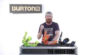 2014 Burton Custom Snowboard Bindings  Review  TheHousecom [upl. by Roselin]