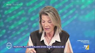 Migranti Claudia Fusani shock quotMarocchini e tunisi qui solo per spacciarequot E scatta lo [upl. by Orvil]