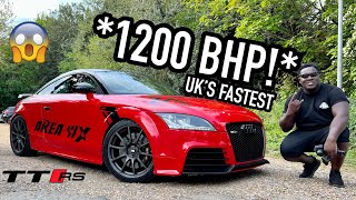 THIS 1200 BHP AUDI TTRS UKS FASTEST 😳 STUPIDLY FAST [upl. by Llieno927]