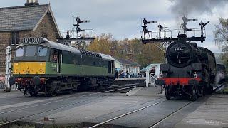 North Yorkshire Moors Railway  30th amp 31st October 2024 [upl. by Carrew]