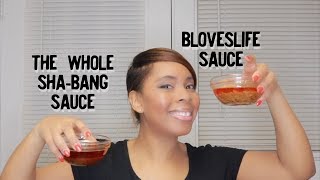 The Boiling Crab Whole ShaBang Sauce Recipe vs Bloveslife Sauce New [upl. by Audras]