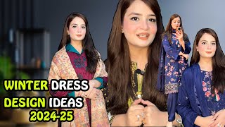 How I design Winter Dresses From Scratch  Dress Designing Ideas For Girls amp Women 20242025 [upl. by Arrac]