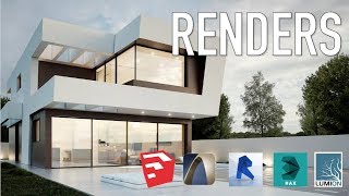 5 Programas para hacer RENDERS ARQUITECTONICOS [upl. by Ellah]