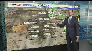 Much cooler Thursday monsoon moisture arrives in Denver [upl. by Eam]