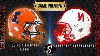 Illinois vs Nebraska Game Preview and Prediction  College Football Week 4 [upl. by Najtsirk]