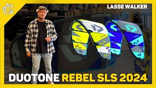 New Duotone Rebel SLS 2024 Featuring Lasse Walker  Kitemana Overview [upl. by Alabaster]